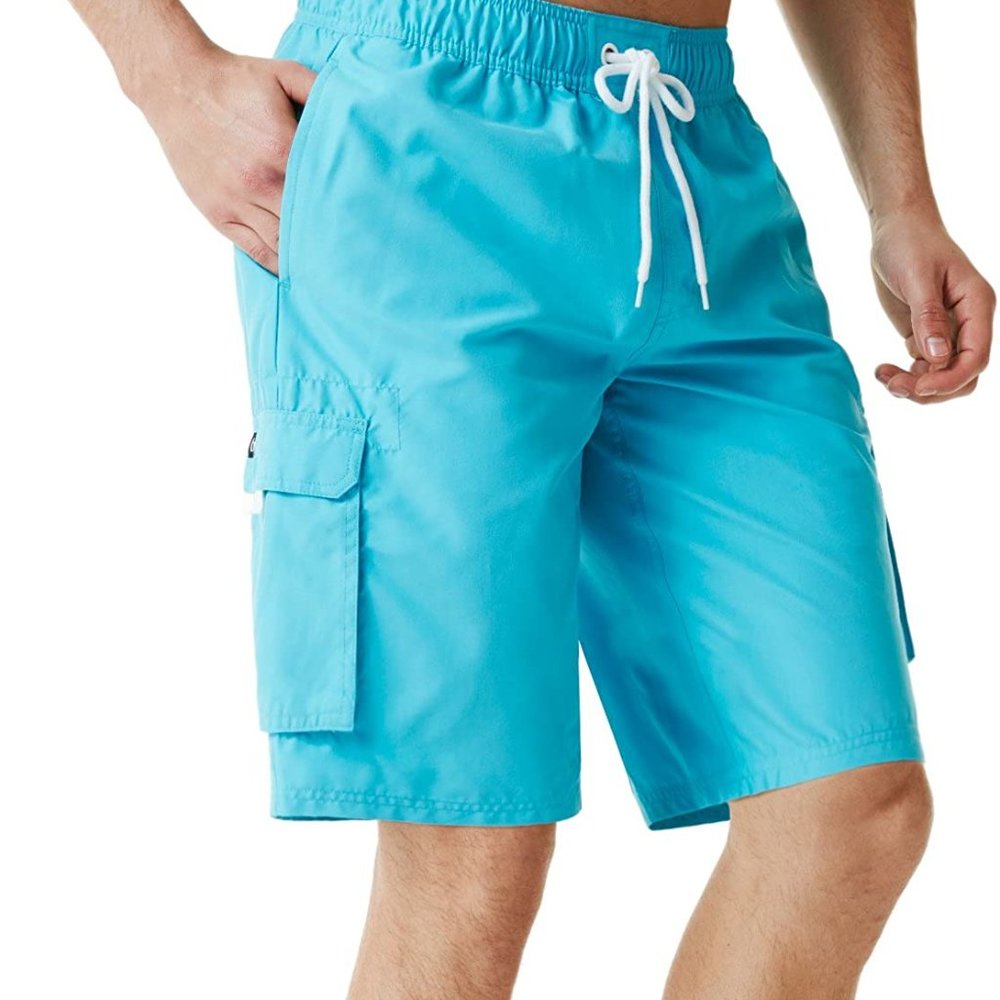 TSLA Men's Sz 3XL Brief Netted Swim Trunks - LIKE NEW